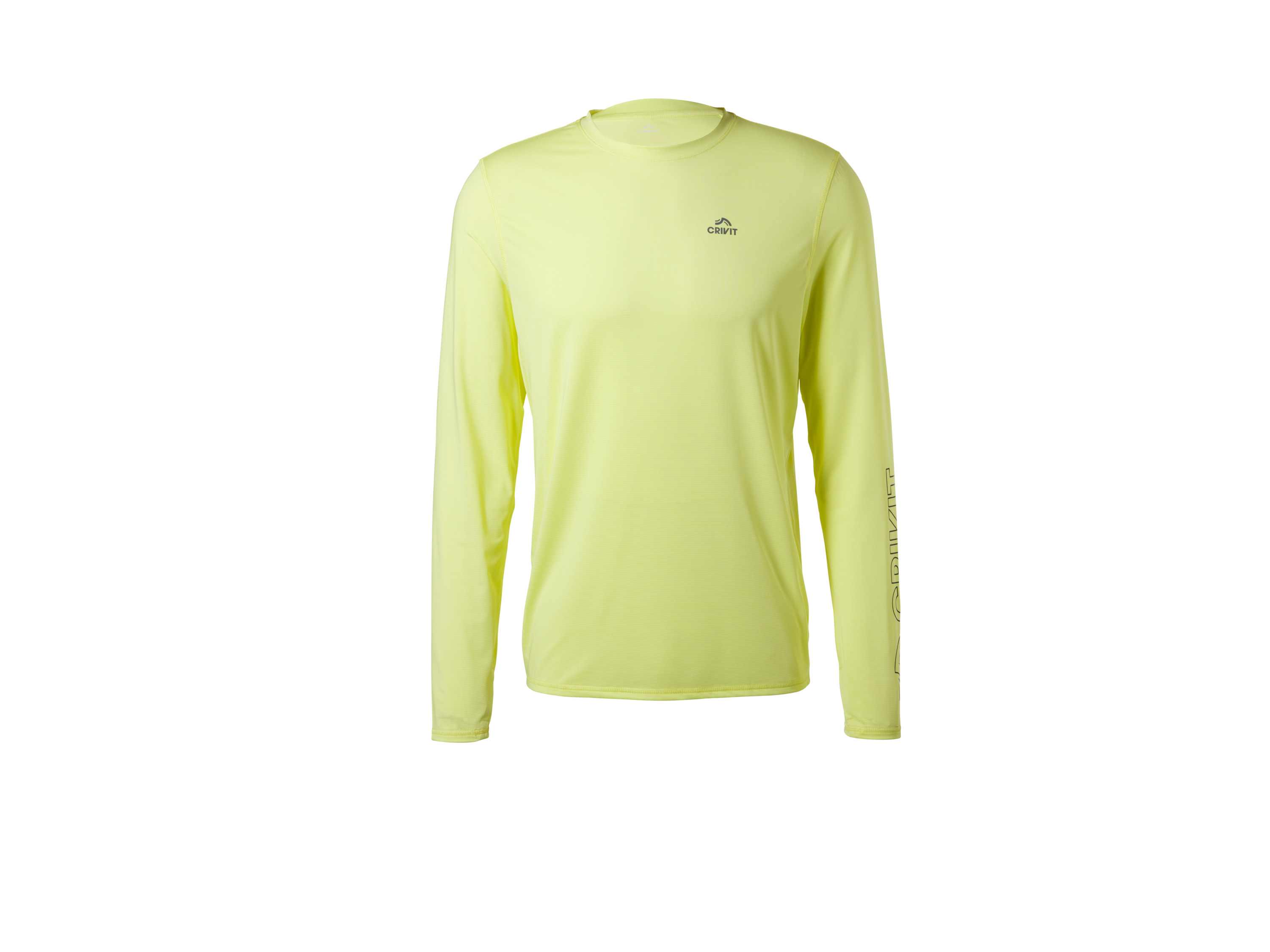 CRIVIT Koszulka funkcyjna Athletic Fit do biegania męska (Żółty, XL (56/58))