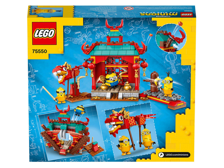 Pełny ekran: LEGO® Minions 75550 Minionki i walka kung-fu - zdjęcie 8