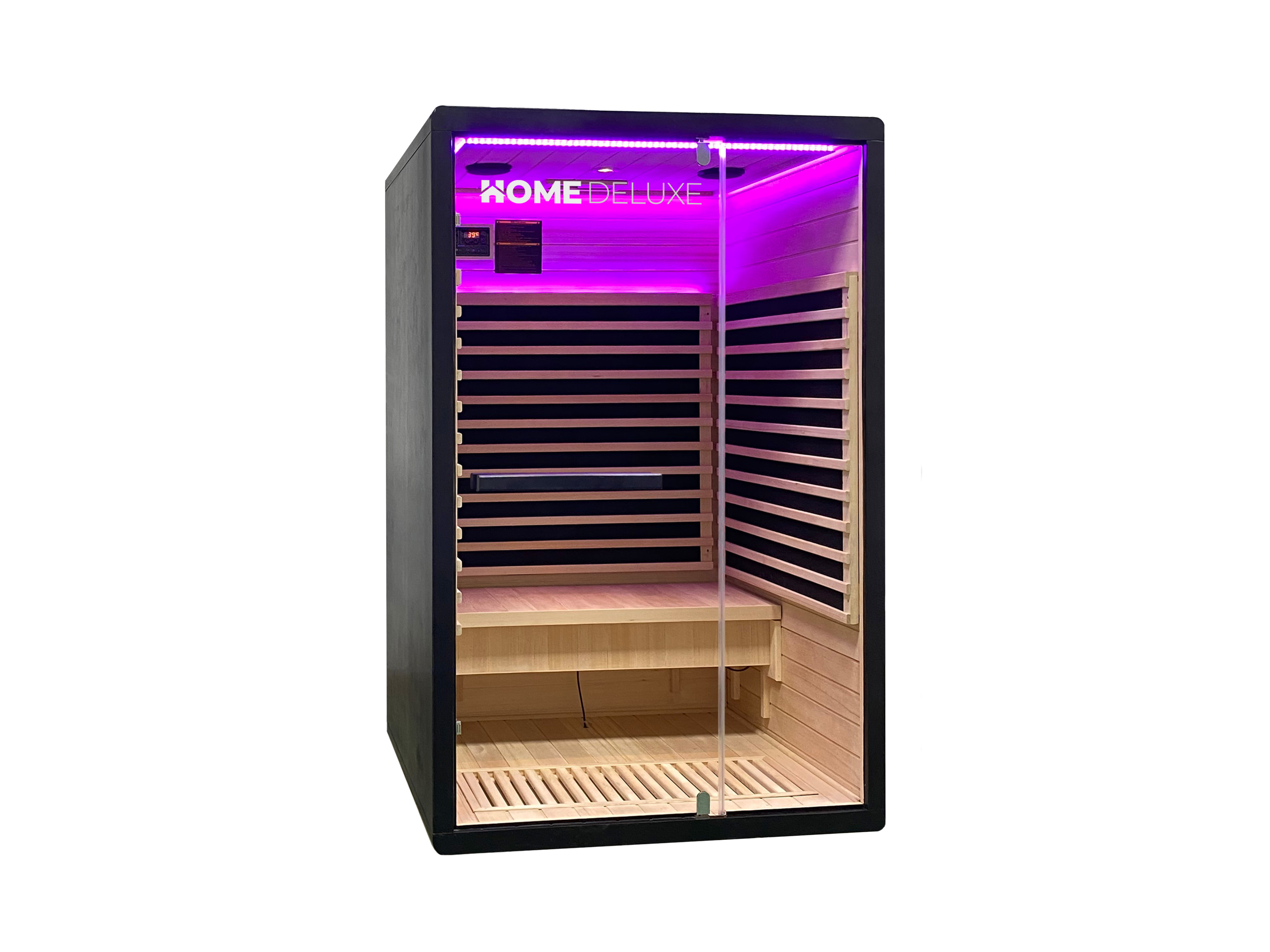 HOME DELUXE Kabina na podczerwień »NERO« (M)
