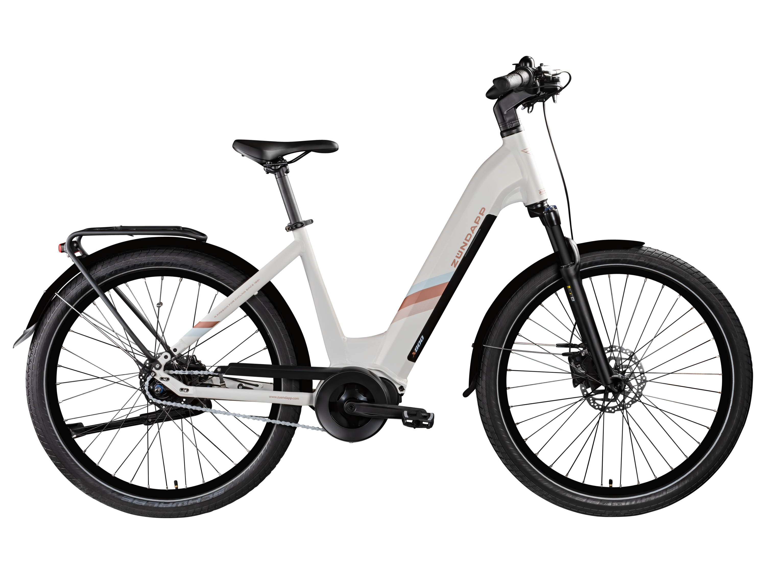 Zündapp Rower elektryczny X800 (antyczna biel)