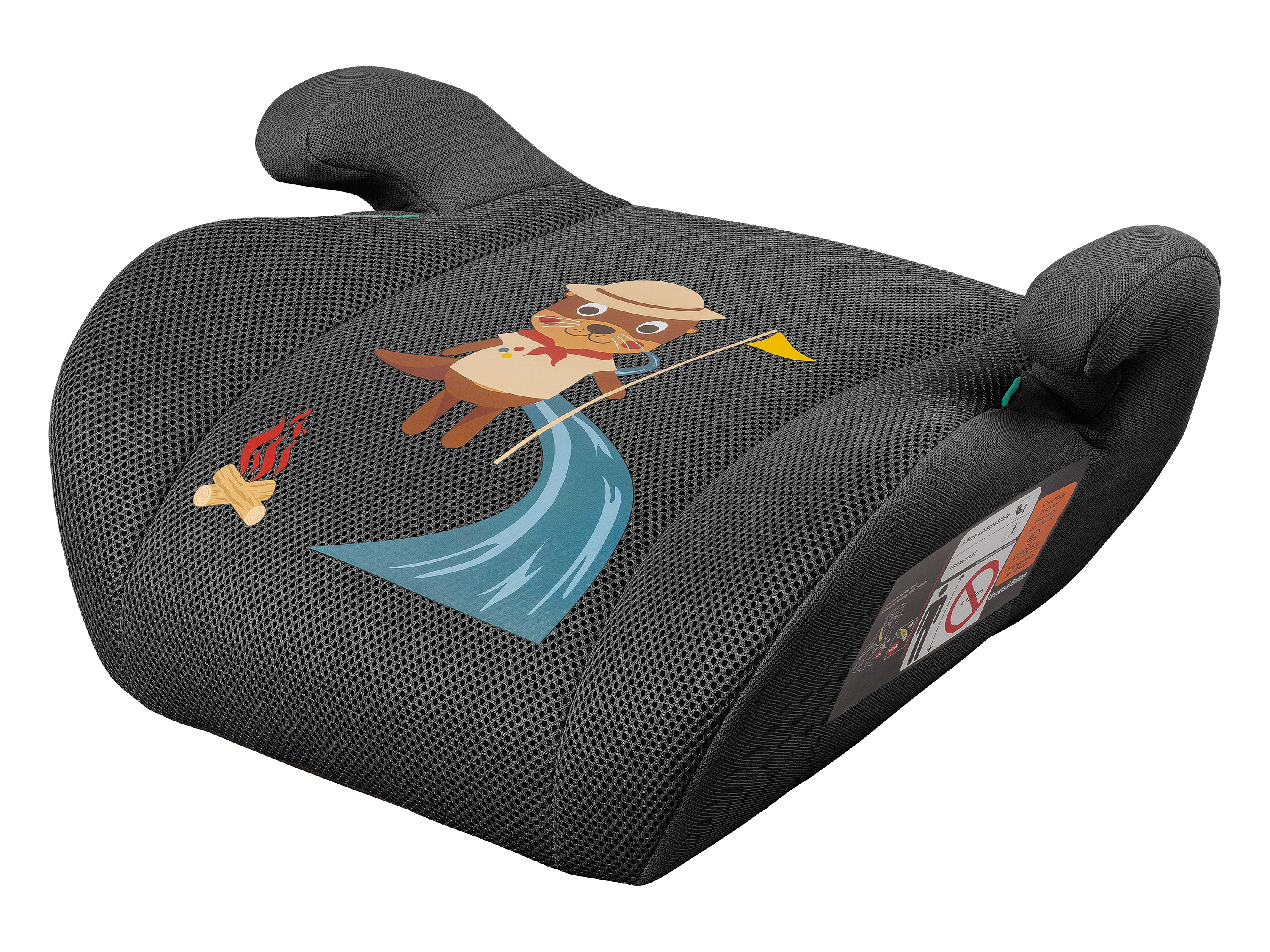 ULTIMATE SPEED® Siedzisko samochodowe dla dziecka, 125-150 cm (Szary)