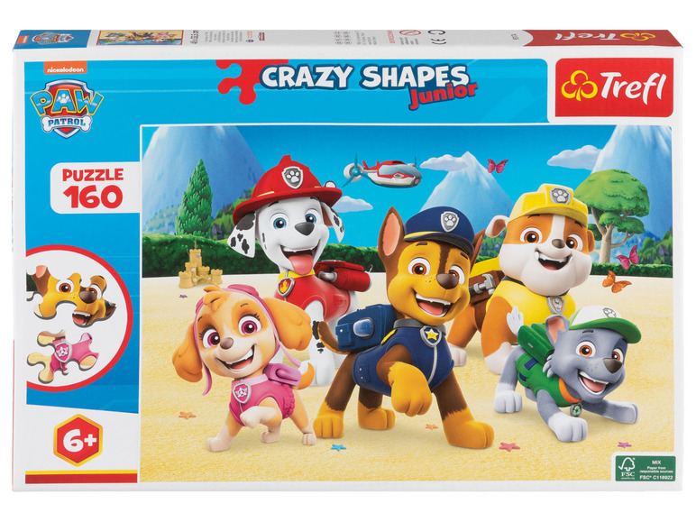 Pełny ekran: Trefl Puzzle z bohaterami bajek Junior Crazy Shapes, 160 elementów - zdjęcie 6