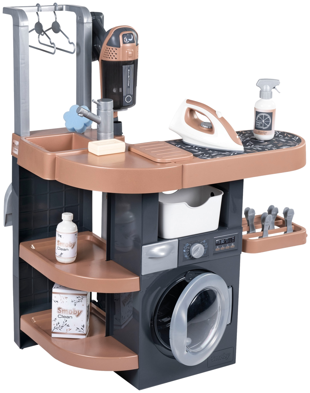 SMOBY Zabawkowa pralnia Rowenta