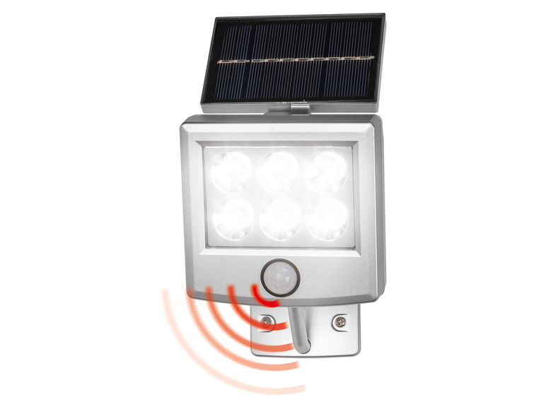 Pełny ekran: LIVARNO home Reflektor solarny LED z czujnikiem ruchu, 1 szt. - zdjęcie 5