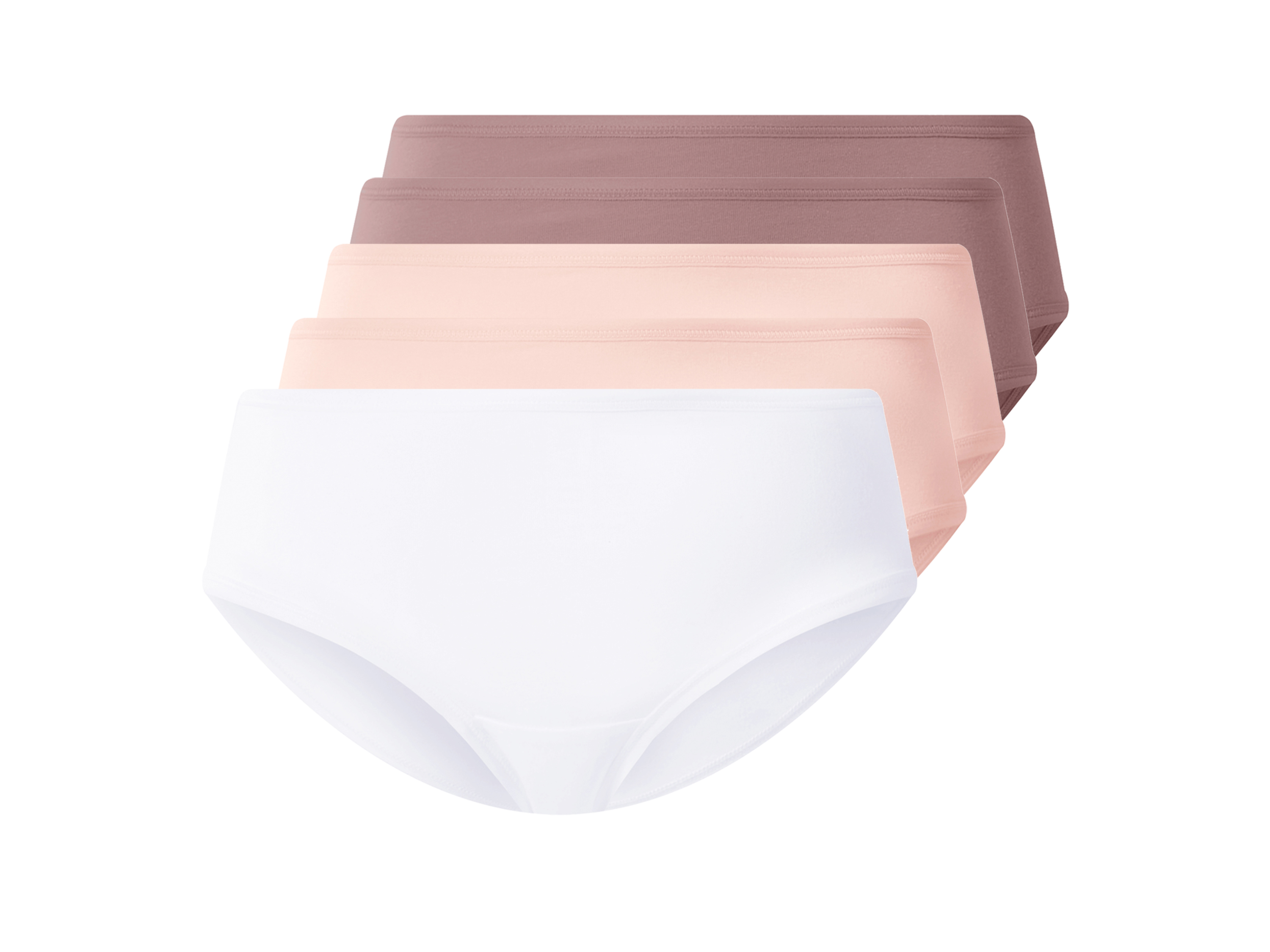 ESMARA® Majtki hipstery damskie, 5 par 