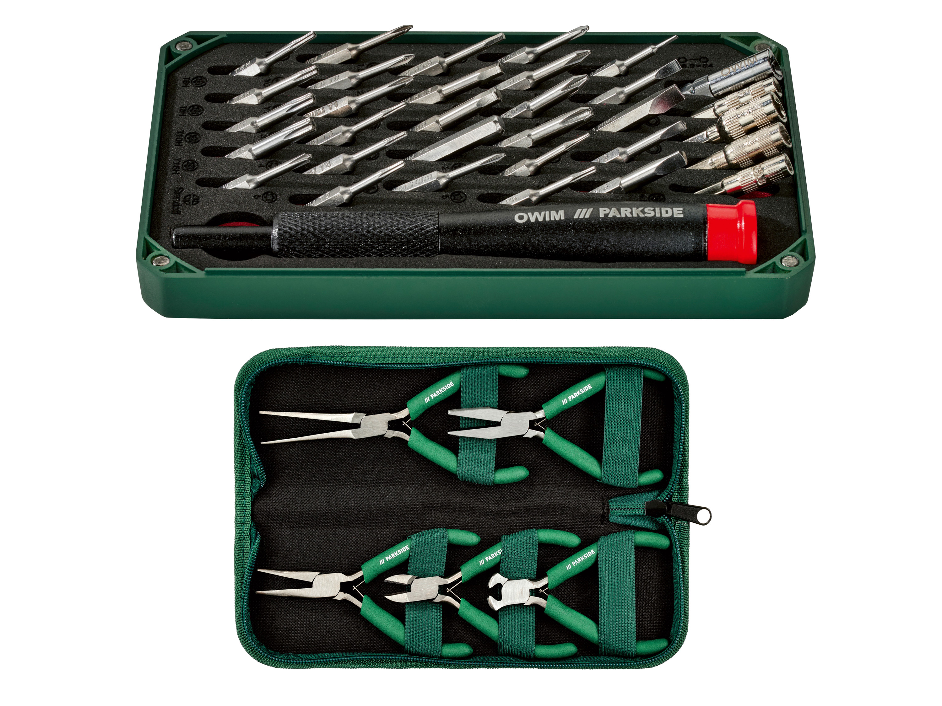 PARKSIDE® Zestaw 33 wkrętaków precyzyjnych lub zestaw 5 szczypiec precyzyjnych