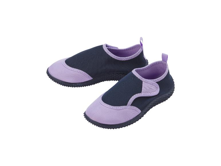 Fioletowo-czarne buty do wody dla dzieci