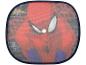 Osłona przeciwsłoneczna Spider-Man do samochodu z logo Marvel i tłem z ceglanej ściany
