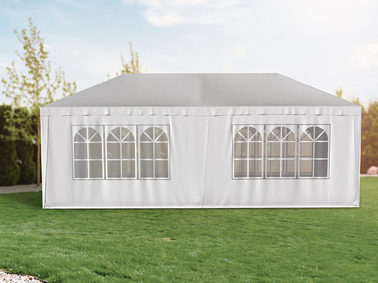Pełny ekran: LIVARNO home Pawilon namiot imprezowy XL, 6 x 3 x 2,5 m, z dużymi oknami - zdjęcie 2