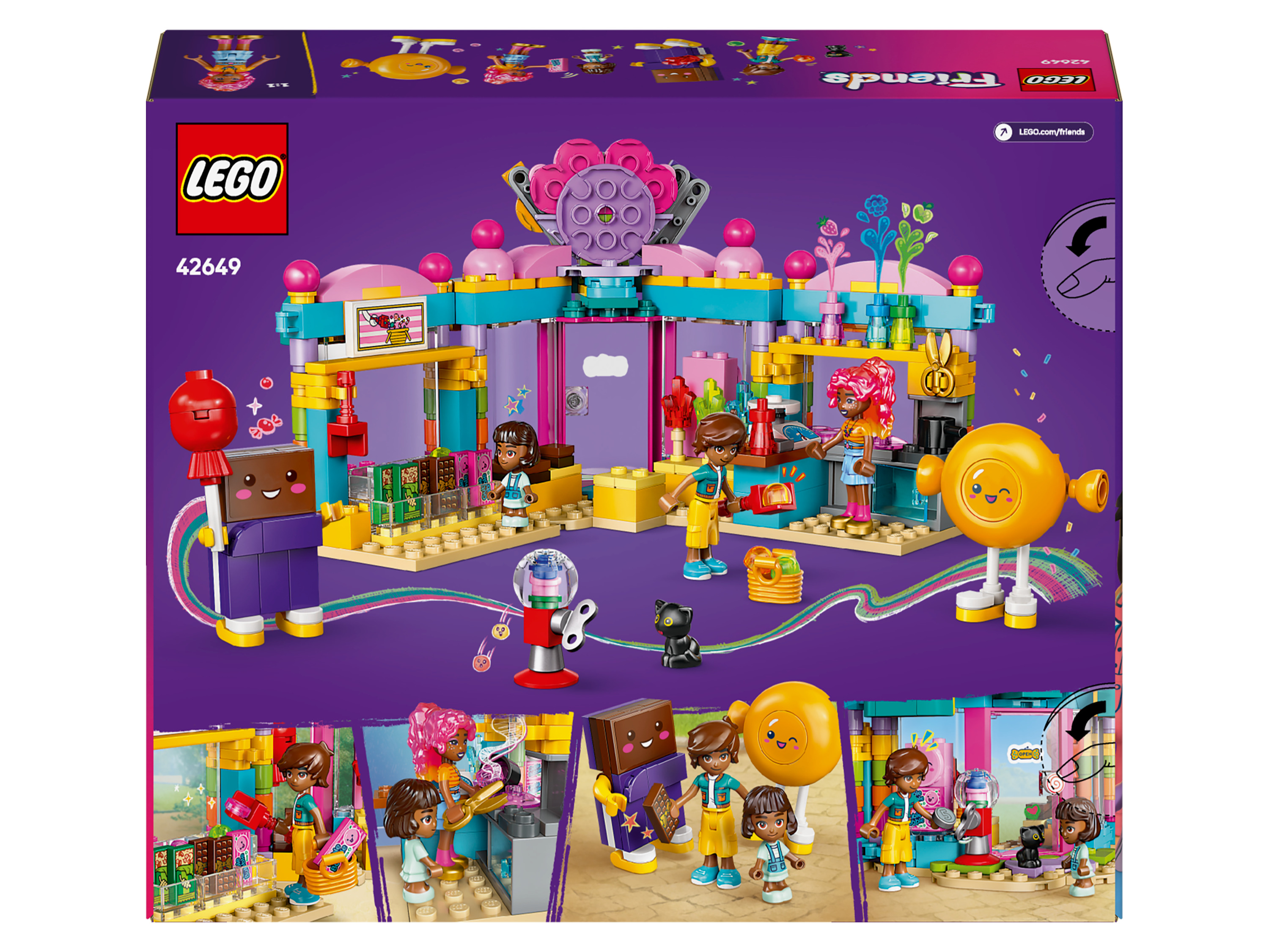 LEGO® Friends Zestaw klocków LEGO® 42649 Sklep ze słodyczami w Heartlake City