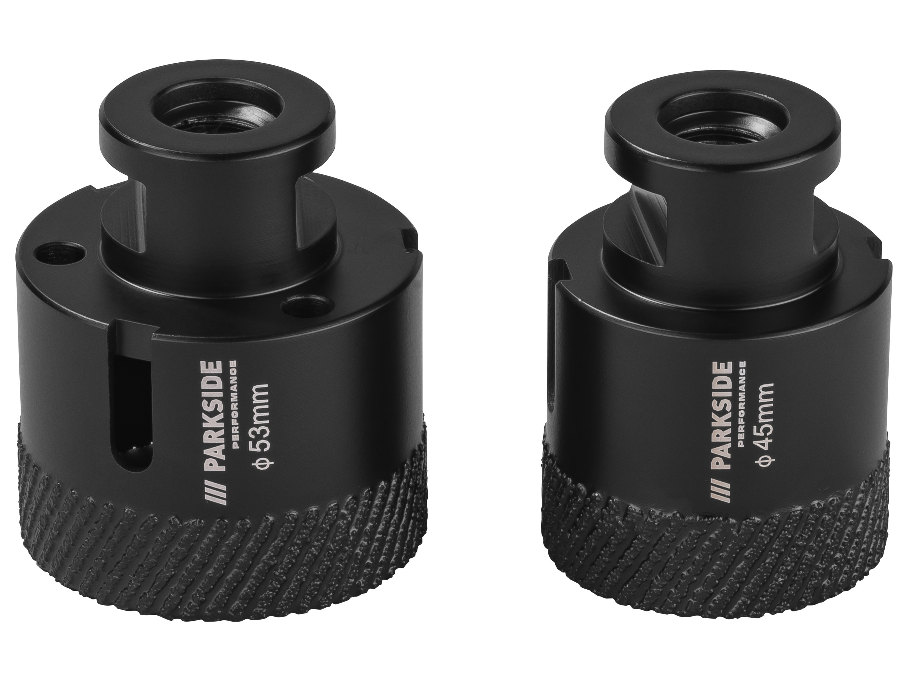 PARKSIDE PERFORMANCE® Zestaw wierteł diamentowych (Bity rdzeniowe ø 45, 53 mm)
