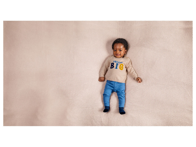 Pełny ekran: lupilu Koszulka niemowlęca z długim rękawem z biobawełny, 1 sztuka - zdjęcie 3