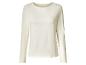 Damska koszulka z długim rękawem w kolorze ecru