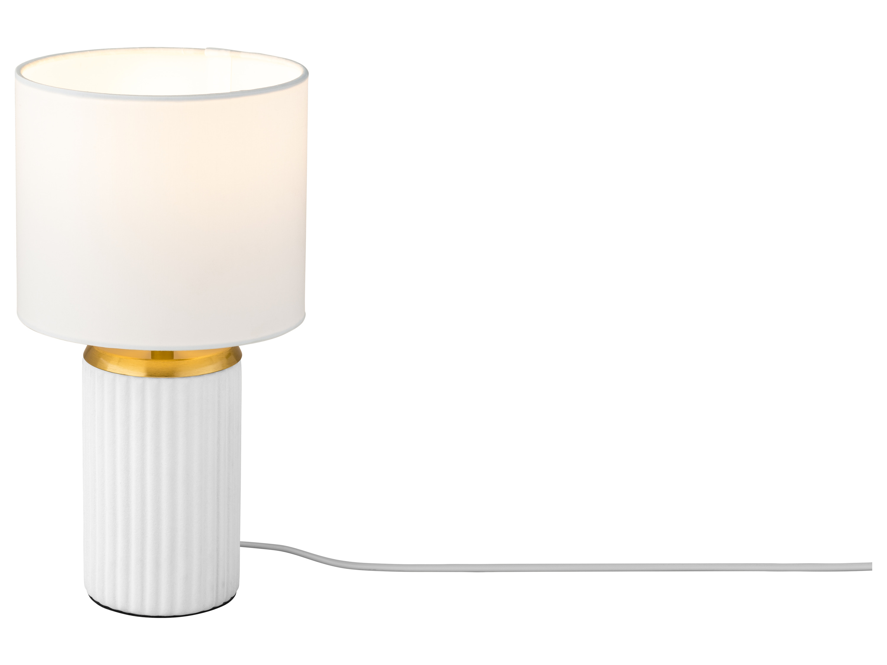 LIVARNO® Lampka stołowa LED (Biały)