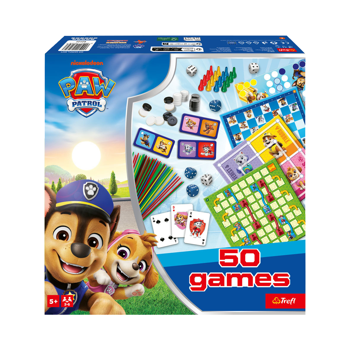 TREFL Zestaw gier Frozen / Disney / Paw Patrol / Stitch