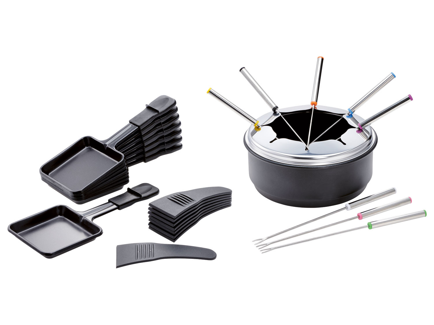 SILVERCREST® KITCHEN TOOLS Grill do fondue i raclette, 1,6 l niska