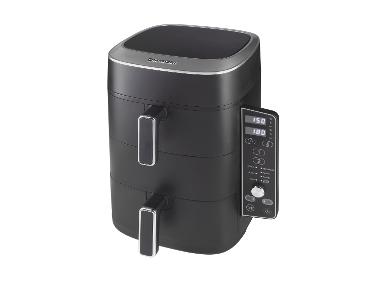 SILVERCREST® Dwustrefowa frytkownica Air Fryer, 2470 W, 4,75 l