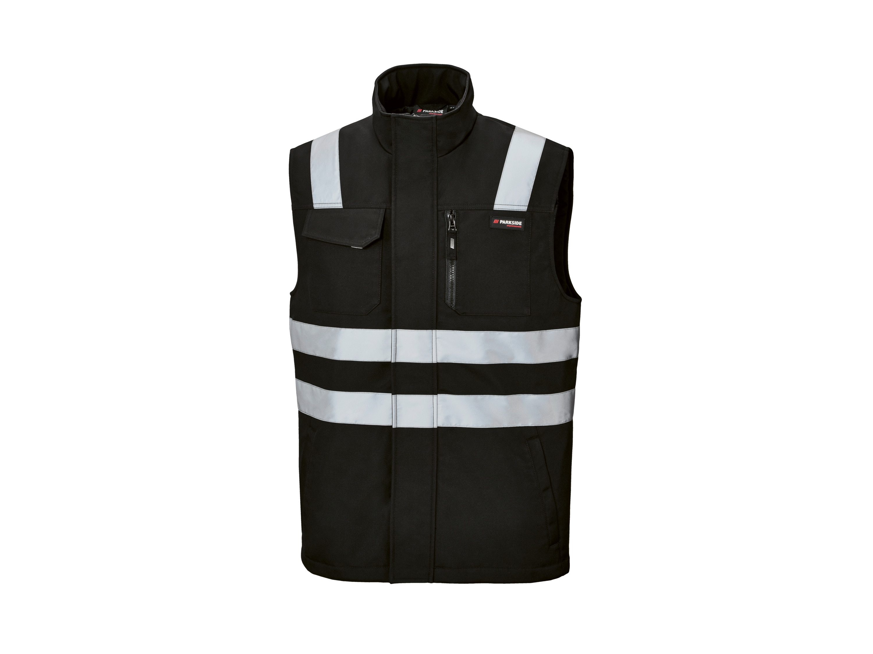 PARKSIDE PERFORMANCE® Kamizelka softshell męska  (Czarny, XXL (60/62))
