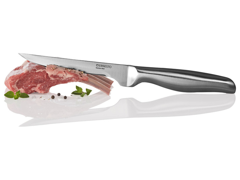 Pełny ekran: ERNESTO Nóż kuchenny ze stali szlachetnej z ergonomiczną rękojeścią - zdjęcie 5