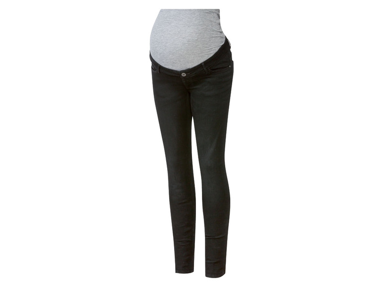 Pełny ekran: esmara® Jeansy ciążowe z bawełną, Skinny Fit - zdjęcie 2