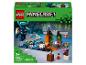 Zestaw LEGO Minecraft The Warden Encounter, 238 elementów, z figurkami i sceną do zabawy.