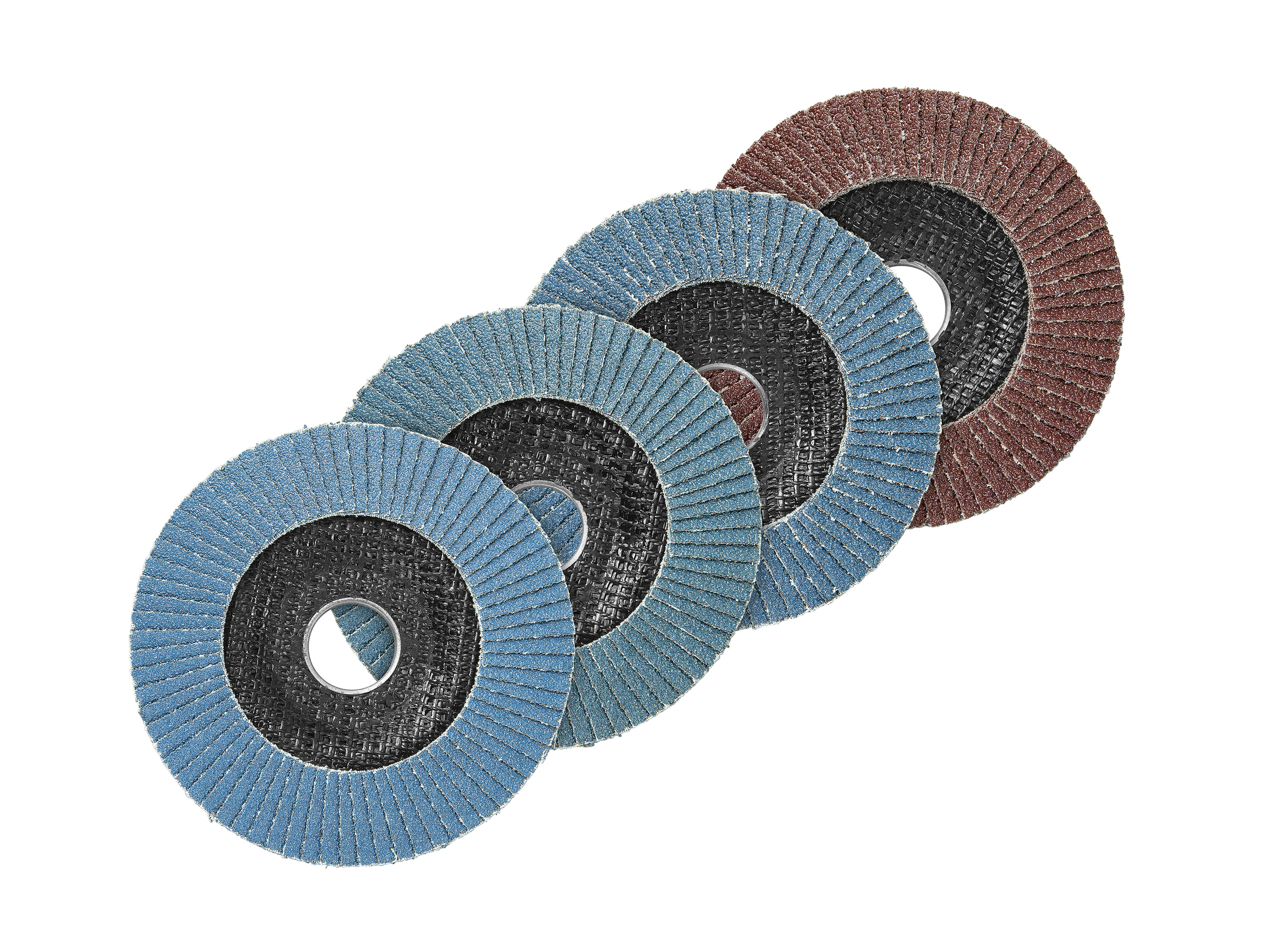 PARKSIDE® Akcesoria do szlifierki kątowej PWSZSP 1, Ø 115 mm (Tarcza szlifierska listkowa, 4 sztuki)