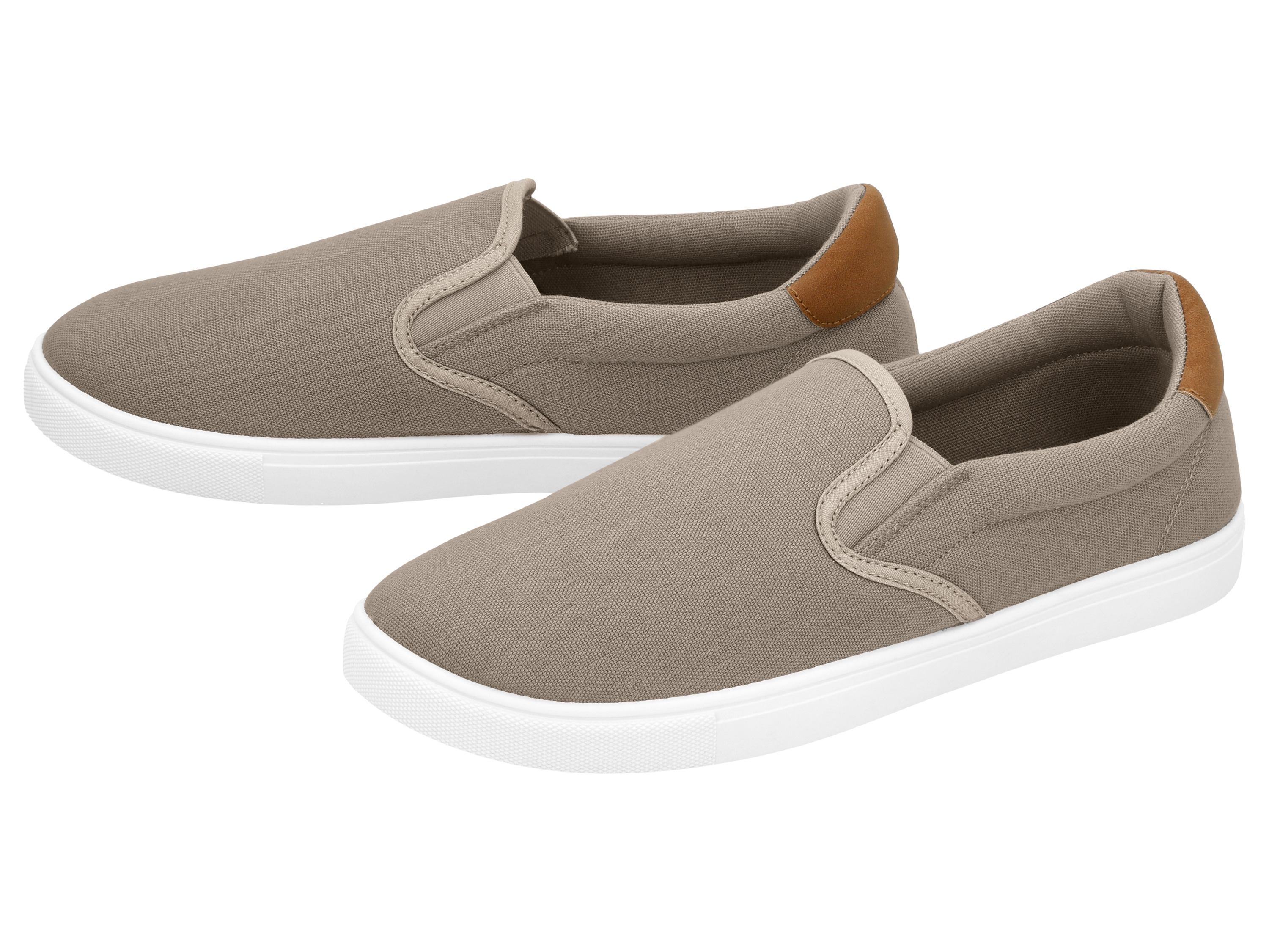 esmara Men Buty męskie z bawełną (Khaki, 44)