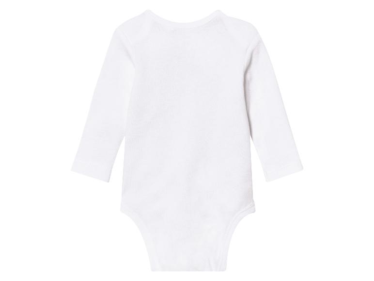 Body niemowlęce z czystej bawełny organicznej, 3 sztuki; Body niemowlęce z czystej bawełny organicznej, 3 sztuki