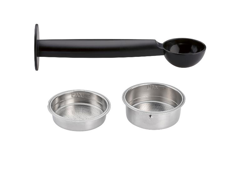 Łyżeczka do kawy, stalowe filtry do kawy.