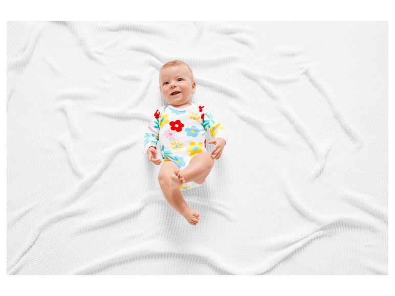 Body niemowlęce z czystej bawełny organicznej, 3 sztuki; Body niemowlęce z czystej bawełny organicznej, 3 sztuki