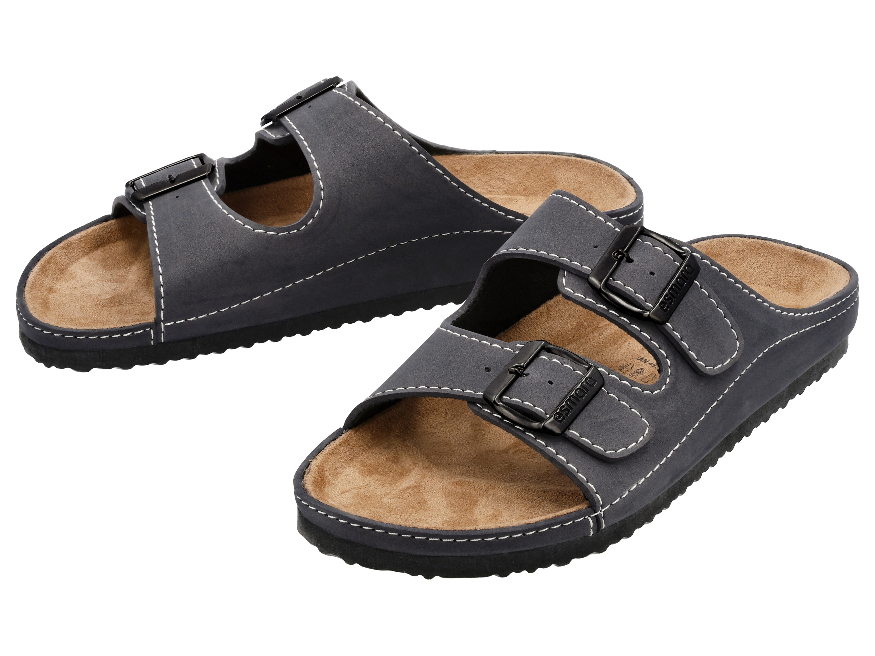 esmara® Klapki męskie (Granatowy, 41)