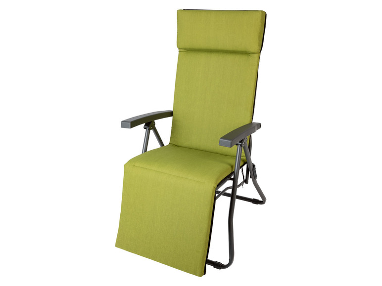 Pełny ekran: LIVARNO home Fotel relaksacyjny z nakładką, zielony / antracytowy - zdjęcie 1