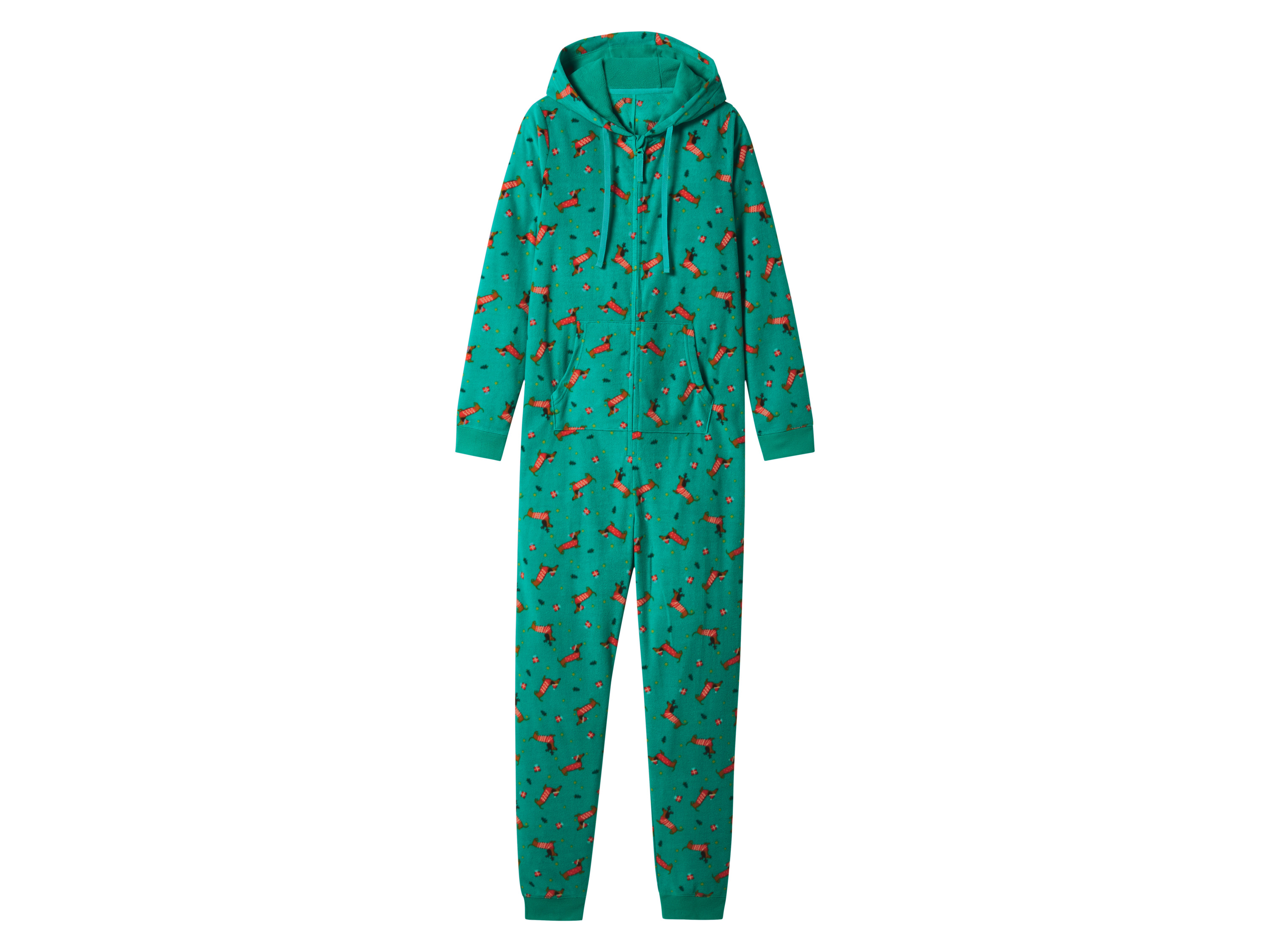 esmara® Kombinezon polarowy damski (Zielony, M (40/42))