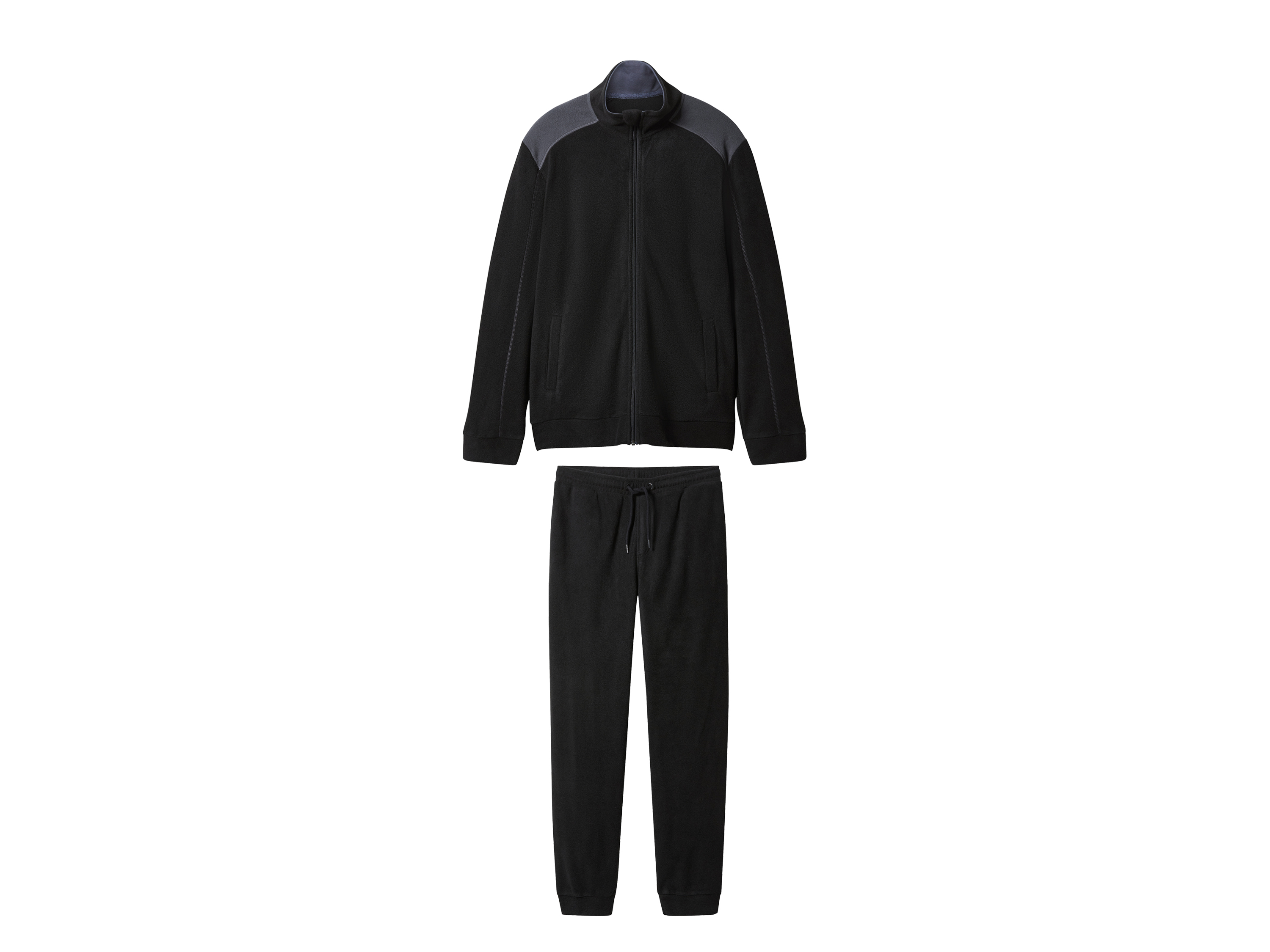esmara Men Dres polarowy męski (Czarny, S (44/46))