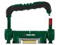 Zielono-czarna lampa robocza LED Parkside z regulowanym uchwytem