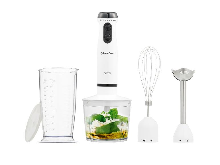 Blender ręczny z zestawem akcesoriów, 600W, SSMS 600 E6 / SOSMS 600 E6