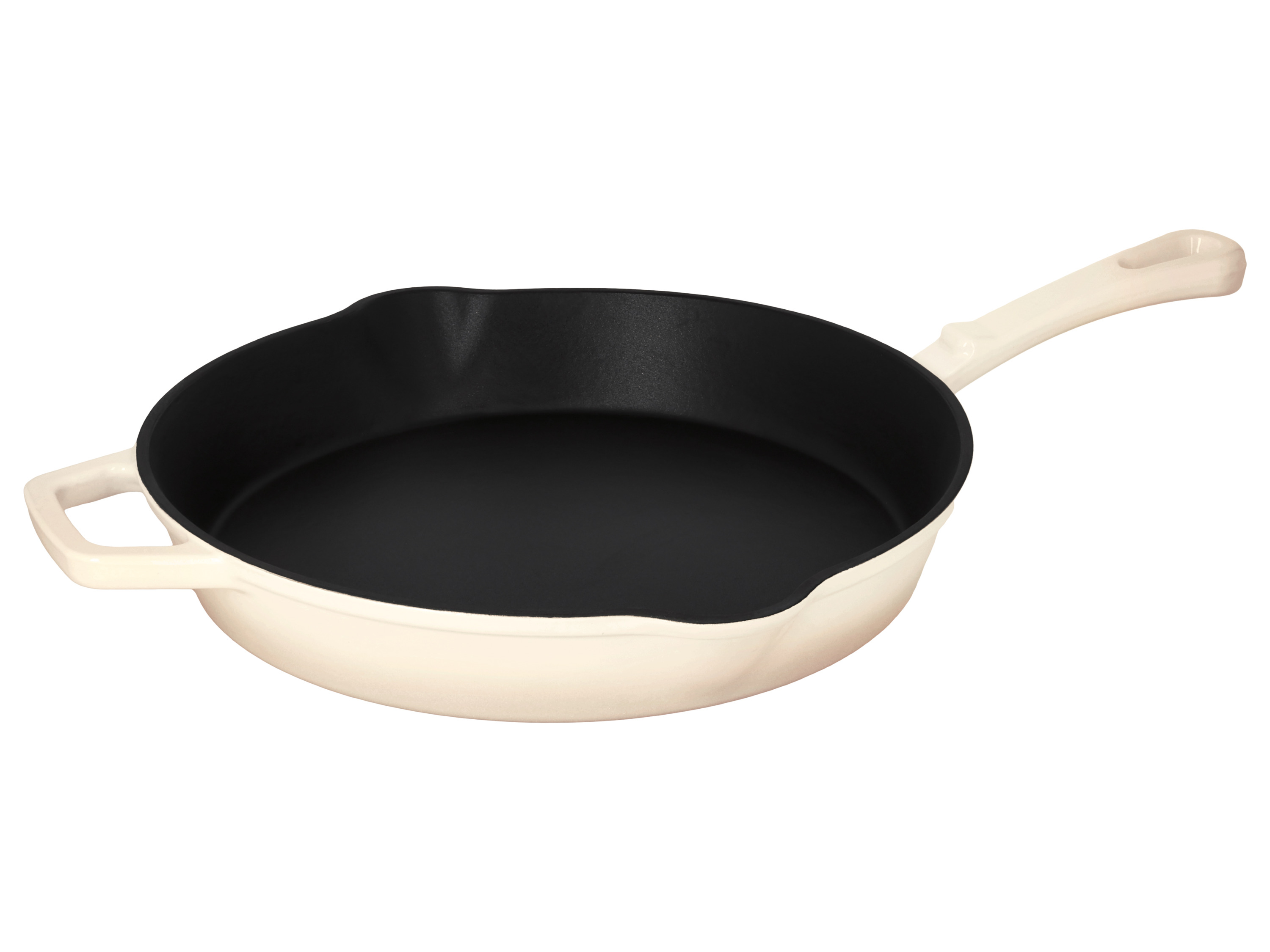 SILVERCREST® Patelnia żeliwna, Ø 30 cm (Kremowy)