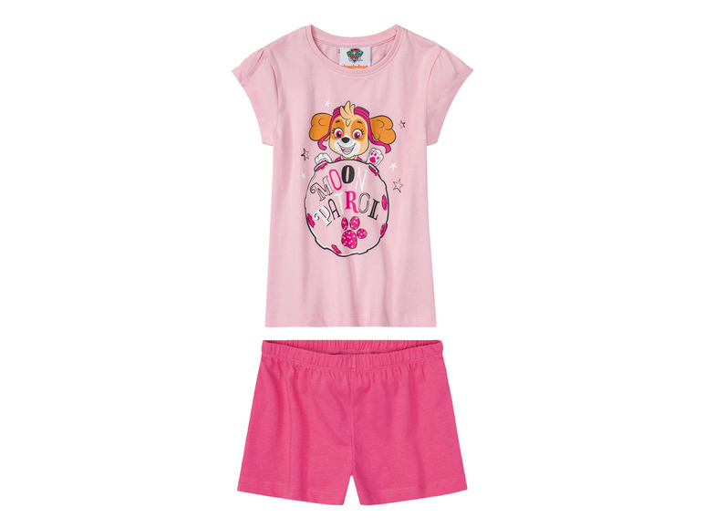 Pełny ekran: Piżama (koszulka + szorty) lub Koszula nocna dziewczęca z bohaterami bajek - zdjęcie 4