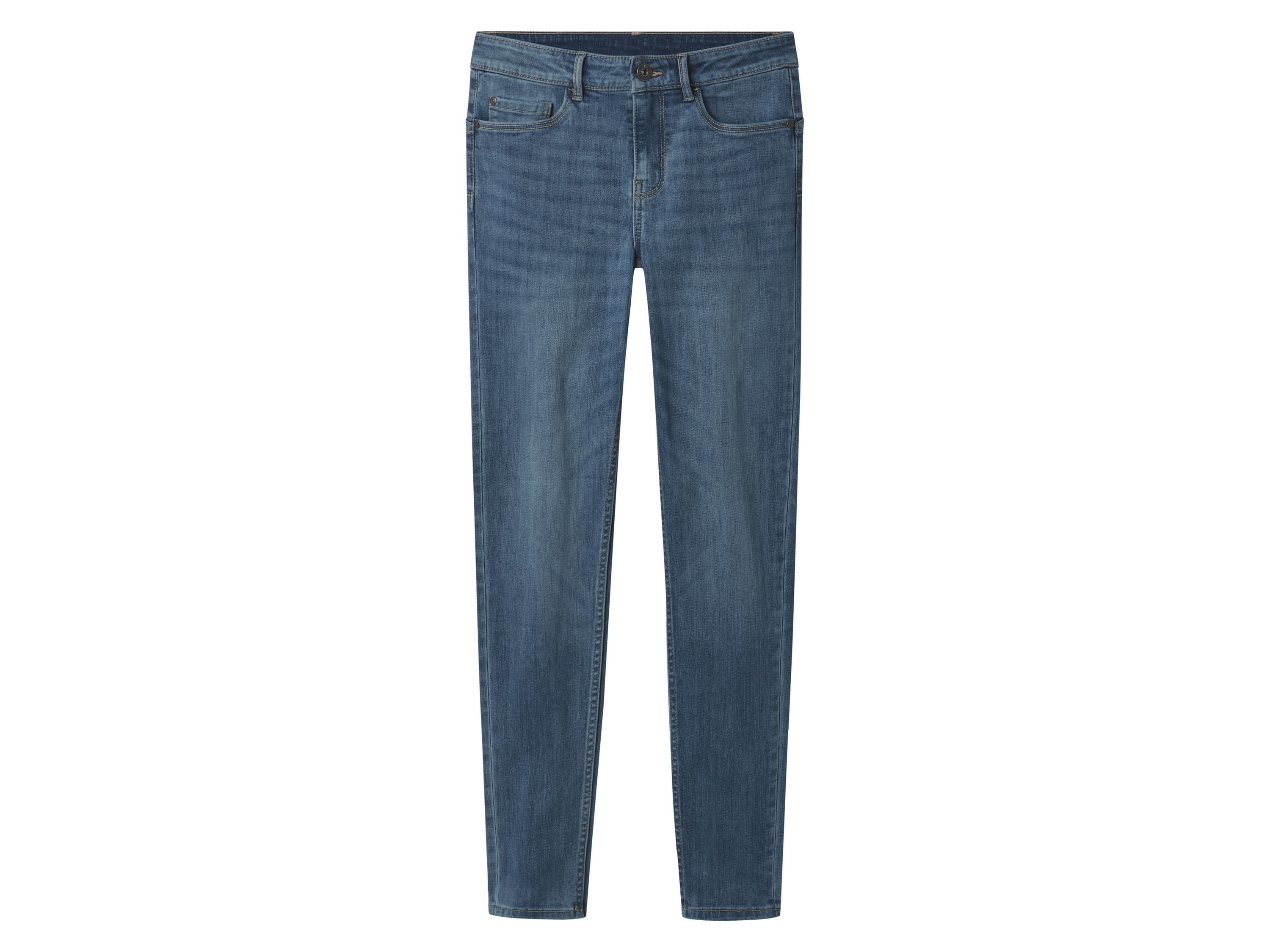 esmara® Jeansy damskie super skinny fit (Niebieski, 36)