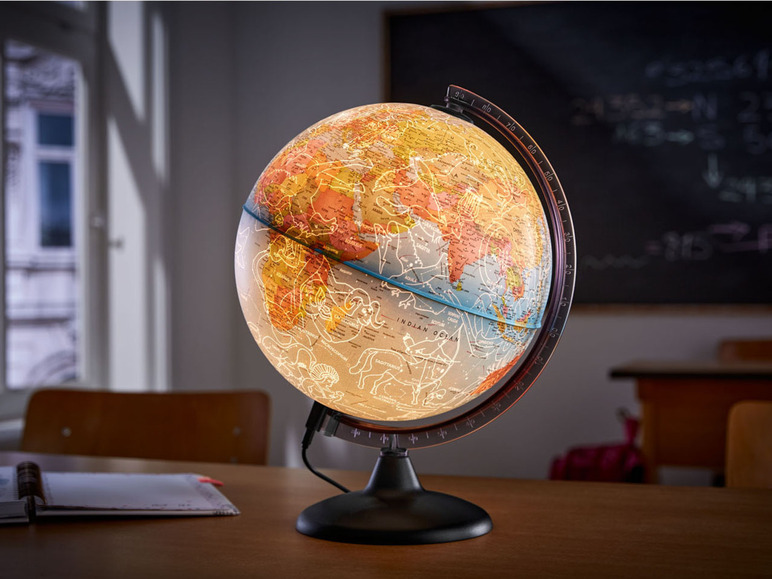 Pełny ekran: LIVARNO HOME Globus i mapa nieba z podświetleniem, Ø 25 cm - zdjęcie 3