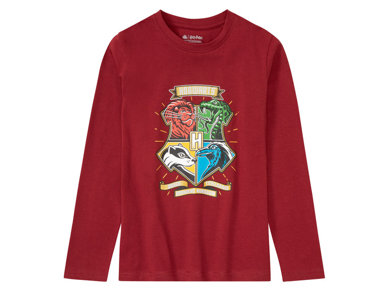 Pełny ekran: Koszulki chłopięce bawełniane z długim rękawem, z kolekcji Harry Potter, 2 sztuki - zdjęcie 8