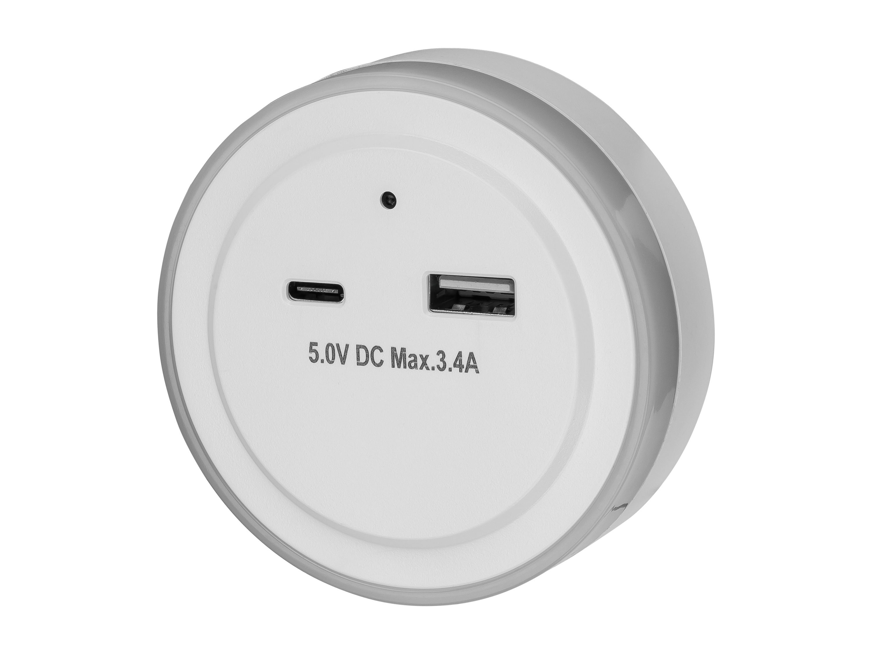 LIVARNO® Lampka nocna LED  (Czujnik jasności i port USB)
