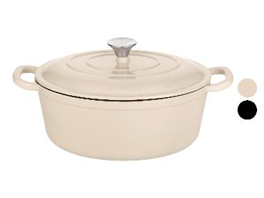 SILVERCREST® Garnek żeliwny z pokrywką, 4,2 l