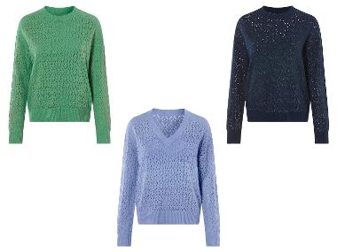 esmara® Sweter ażurowy damski