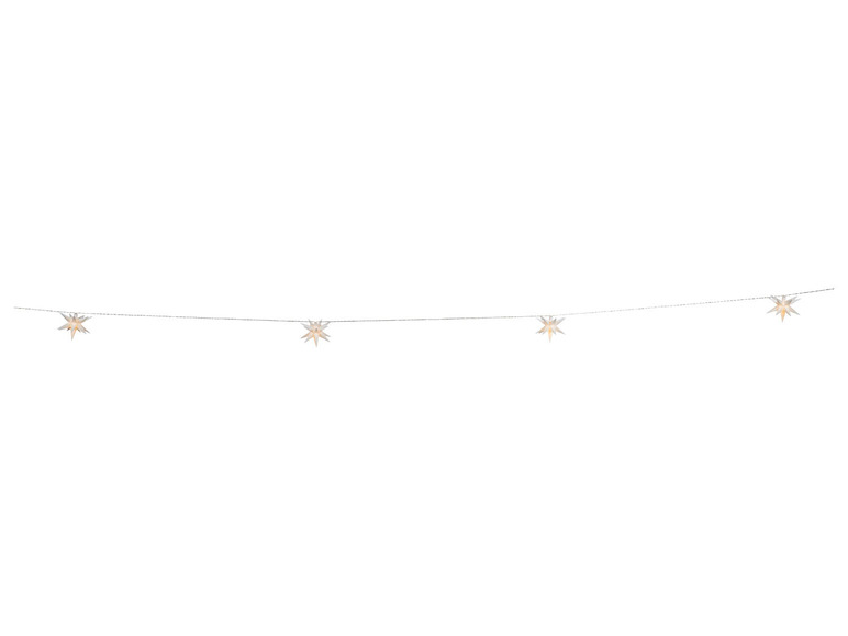 Pełny ekran: LIVARNO home Girlanda świetlna Gwiazdy 3D, 10 LED - zdjęcie 5