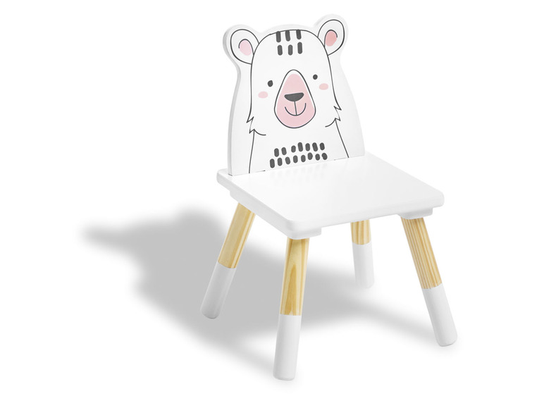 Pełny ekran: LIVARNO home Zestaw Stolik i 2 krzesełka dla dzieci, z drewna sosnowego - zdjęcie 5