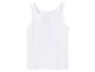 Biała koszulka dziecięca bez rękawów