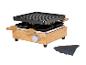 Grill raclette SilverCrest z bambusową podstawą i łopatkami