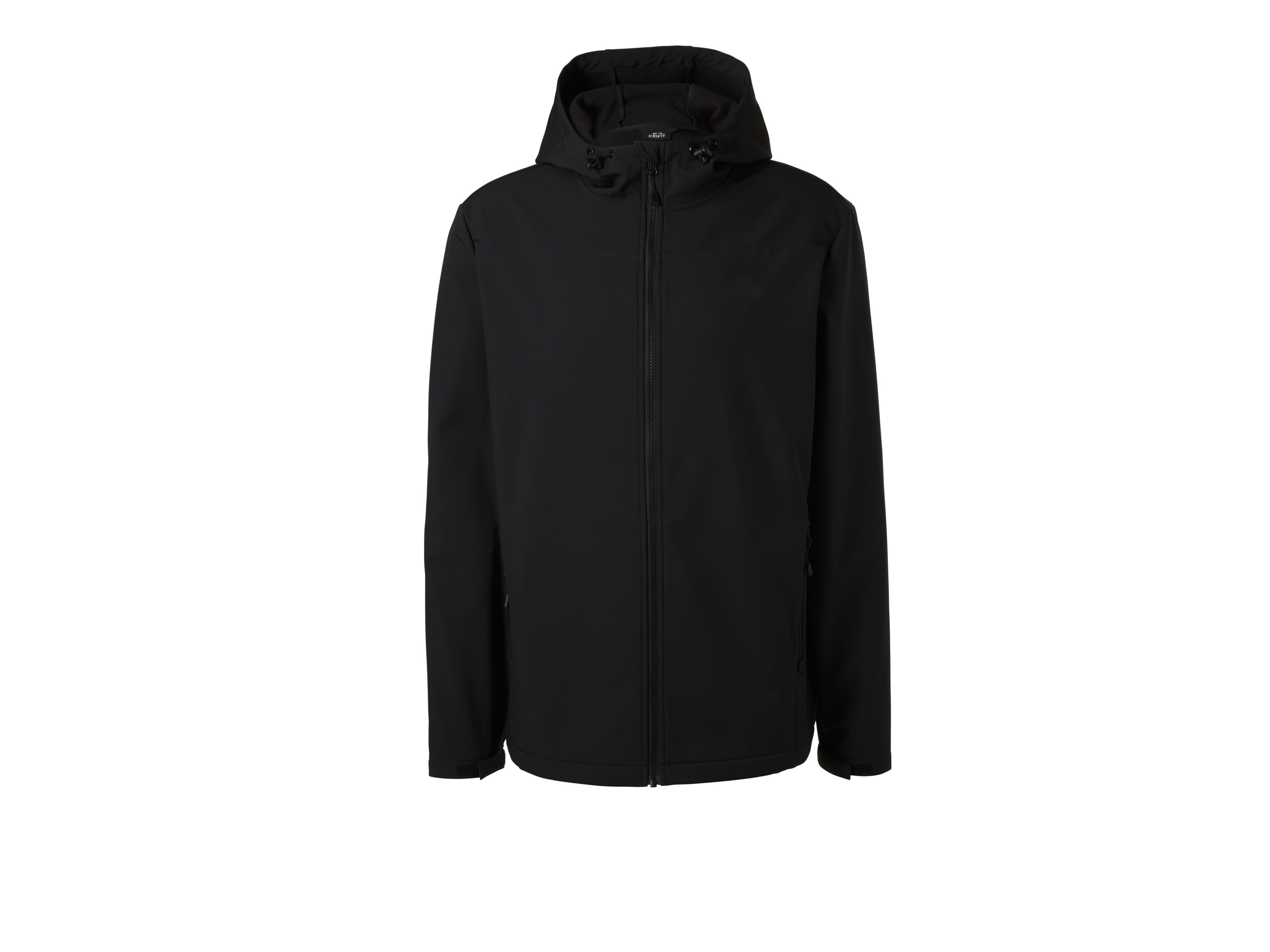 CRIVIT Kurtka termiczna softshell męska (Czarny, XL (56/58))