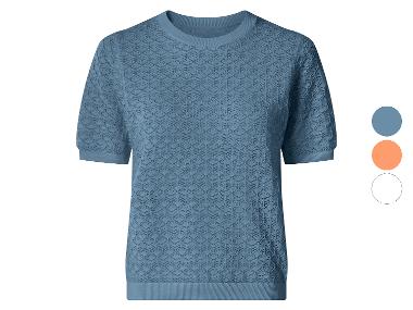 ESMARA® Ażurowa bluzka dzianinowa damska